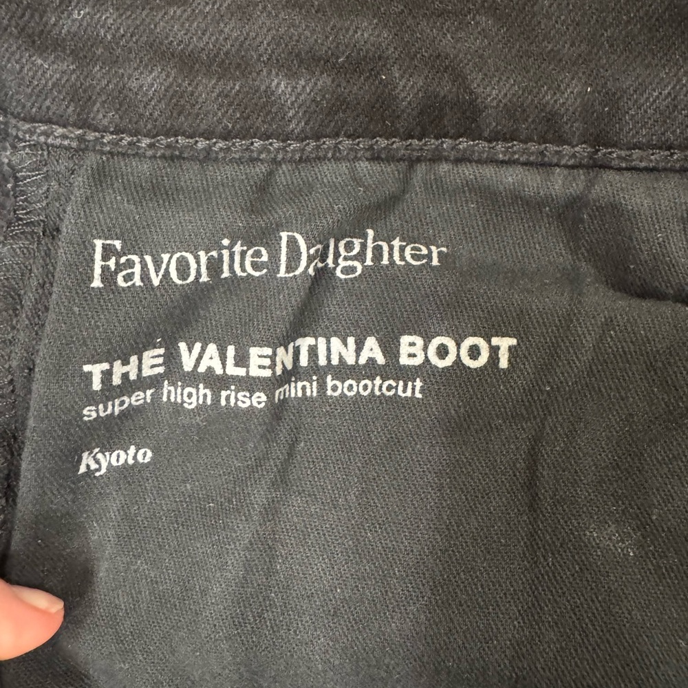 Favorite Daughter Black Denim Jeans